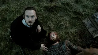 Vikings - Athelstan finds Rollo wounded on the Battlefield (2x9) [Full HD]