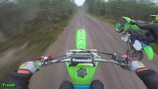 KX500 & KX500 Riding - Big Bore 2-Stroke Power and Sound