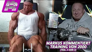 Markus kommentiert Training aus dem Jahr 2000 (Markus Rühl XXXL-VHS) - Teil 3 von 3
