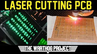 Upgrading the Caution Panel (and laser cutting PCB's)
