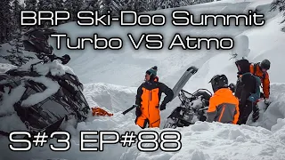BRP Ski-Doo Summit Expert 850X. Заруба Turbo VS Atmo! S#3/EP#88