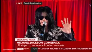 This is it -  Michael Jackson announced comeback tour 2009