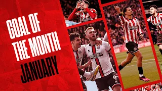 Ndiaye, Bogle, Jebbison, Egan & McBurnie! 🔥😮‍💨  | Sheffield United January Goal Of The Month 🗳