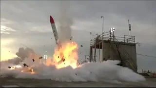 Rocket crashes, bursts into flames seconds after launch in Japan