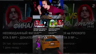 🧐СКОЛЬКО ДЕНЕГ Я ЗАДОНАТИЛ НА GTA 5 RP! #shorts