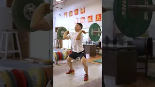 👿weightlifter 🏋 tiantao How to power clean 🤫 #shortsfeed #subscribe #trendingshorts #shorts