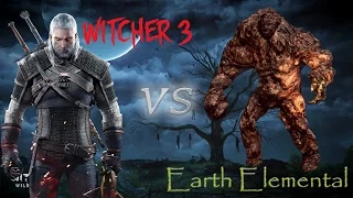 The Witcher 3: Wild Hunt - Earth Elemental / Элементаль земли