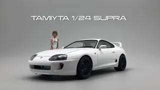 TAMIYA 1/24  TOYOTA SUPRA (A80) FULL BUILD