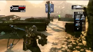 Gears of War 3: Horde mode wave 50