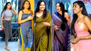 Celebrities Visuals at Rangamarthanda Movie Premier Show | Pragathi | Singer Sunitha | Jeevitha | FH