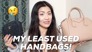 THE 5 LEAST USED HANDBAGS IN MY COLLECTION! 😪