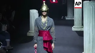 Moschino channels Fellini