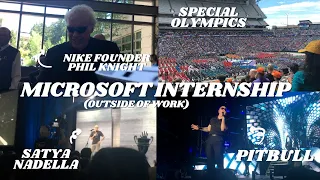 What's the Microsoft in-person internship experience like?