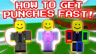 HOW TO GET PUNCHES FAST! | Ability Wars