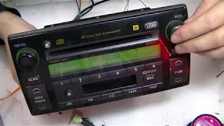 Добавляем AUX в штатную магнитолу Toyota A56820