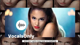 Ariana Grande - breathin (AcapellaVocalsOnly/Lyrics) [HD]