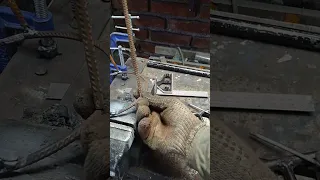 Como fabricar porta macetas de hierro. Video N°2.