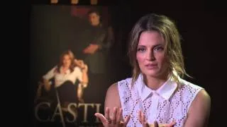 People TV: Stana Katic for People Greece Castle Fox Life