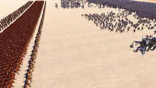 Spartans, Archer & Golden Knights Vs Orc Army Ultimate Epic Battle Simulator UEBS