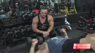 Instructional Fitness - Decline Dumbbell Bench Press