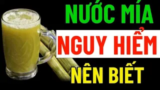 Chuyện gì xảy ra nếu như bạn uống nước mía mỗi ngày