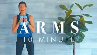 10 Minute Standing Arm Workout for Beginners & Seniors to the Beat 🎶