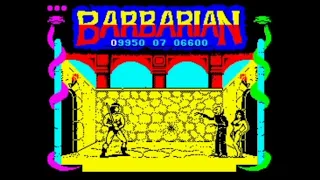 Barbarian - The Ultimate Warrior (1987 / 128k AY Music Version) Walkthrough, ZX Spectrum