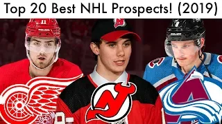 Top 20 BEST NHL Prospects! (Hockey Prospect Rankings & Hughes/Kakko/Zadina/Makar Talk 2019)