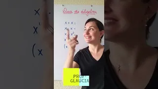 💥NÃO ERRE MAIS!!!💥 DICA DE ÁLGEBRA #Short | Profª Glaucia