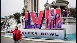 Las Vegas Super Bowl 58 Week in the Rain! ☔️🏈