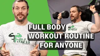 Full Body Workout Routine For All Fitness Levels: Follow Along With A Certified Trainer