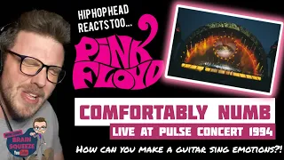 PINK FLOYD - Comfortably Numb (LIVE AT PULSE 1994) *UK Reaction* | HOW CAN A GUITAR SING EMOTIONS!