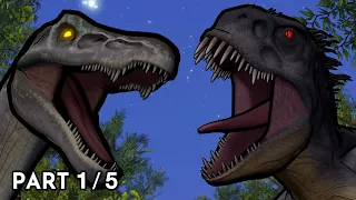 Scorpios rex vs Baryonyx | Animation