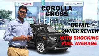 Toyota corolla cross hybird detailed owner review with shocking fuel average