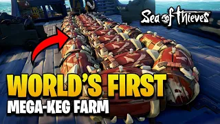 We MADE a MEGAKEG FARM in Sea of Thieves