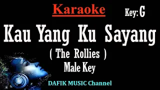 Kau Yang Kusayang (Karaoke) The Rollies Nada Pria/ Cowok/ Male key G (Cinta Yang Tulus)