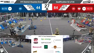 Houston 2023 Q52 - Robonauts Fall Over !