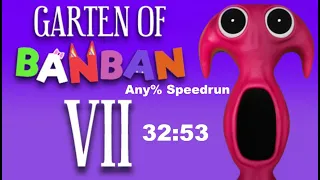 Garten of Banban 7 Any% in 32:53