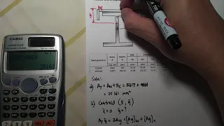 SM1A2 PROPERTIES OF BUILT UP SECTION SAMPLE PROBLEM