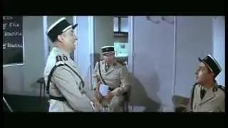 Le gendarme à New York ( 1965 ) : Le cours d'Anglais