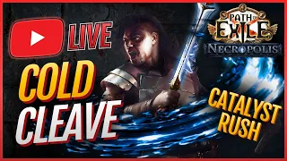 🔴COLD RAGE Cleave Berserker Build - CTALYST RUSH | Path of Exile 3.24