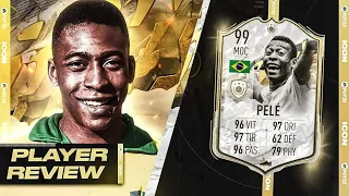 FIFA 22 : LE ROI PELE ICON MOMENTS - PLAYER REVIEW !!!