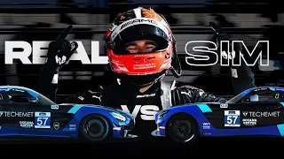 IS SIM RACING REALISTIC? Pro GT Driver Compares