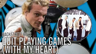 Backstreet Boys - Quit Playing Games (With My Heart) | Office Drummer