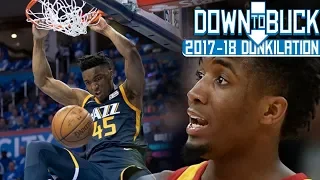 Donovan Mitchell All 42 Dunks Full Highlights (2017-18 Season Dunkilation)