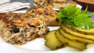 Котлеты без грамма мяса, а на вкус будто с мясом (в них нет ни гречки,ни капусты). Вкусные и сочные