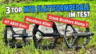 3 TOP MTB Plattformpedale im Test (Standsicherheit / Grip) | Emser Bikepark 2020 | Leo Kast