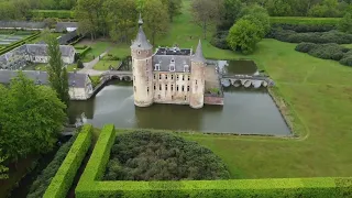 Castle of 's Gravenwezel, Belgium - 4K Cinematic Drone Video