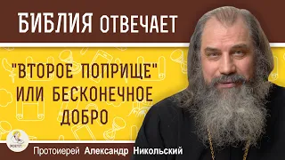 "ВТОРОЕ ПОПРИЩЕ" ИЛИ БЕСКОНЕЧНОЕ ДОБРО. Протоиерей Александр Никольский