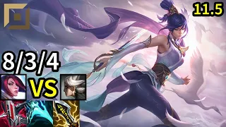 Fiora Top vs Camille - KR Challenger | Patch 11.5